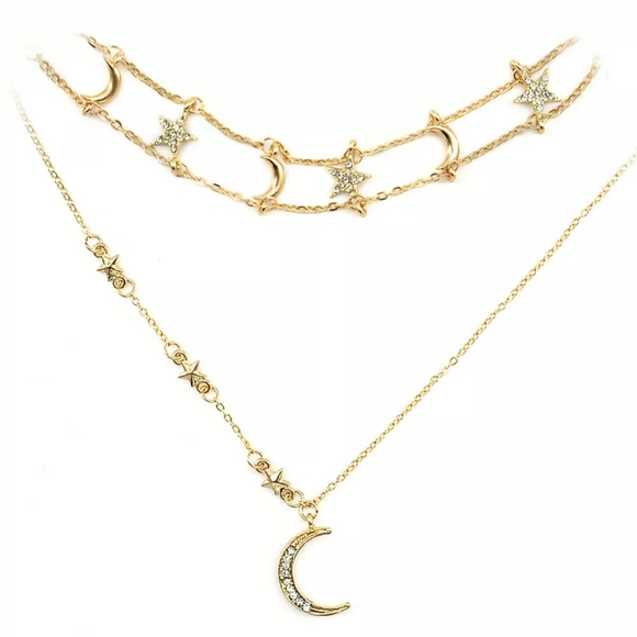 Boho multilayer choker necklace - Picture 3 of 8